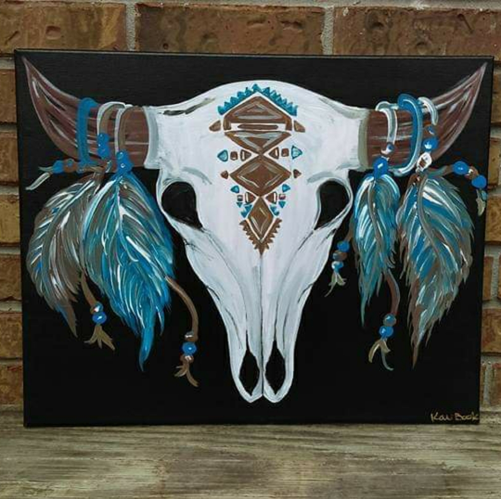 Acrylic painting